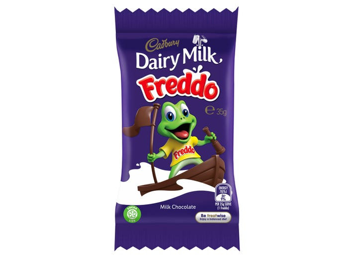 Cadbury, Cadbury Freddo Milk Chocolate Halal Suitable
